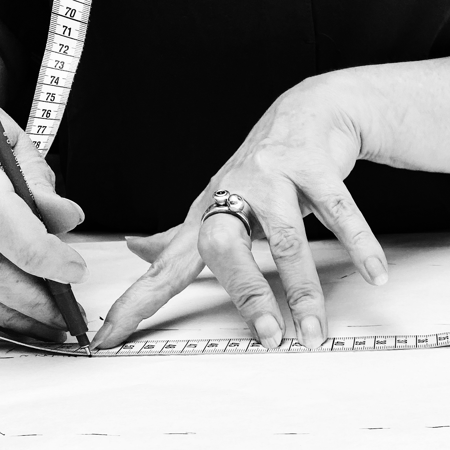 Claudia Träumer ontwerpt een patroon