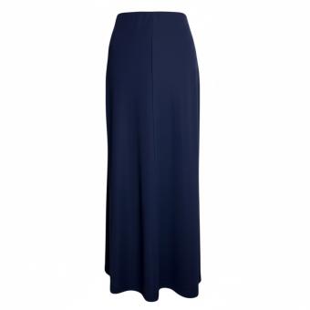 clau-d maxi rok blue donkerblauw