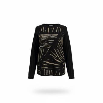 clau-d trui wool paintbrush voorkant