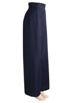 dames broek blauw