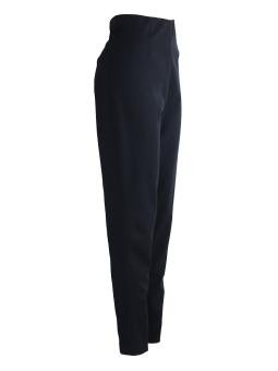 zwarte stretch dames broek