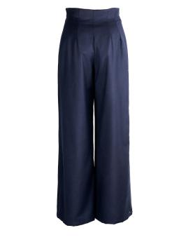 blauwe dames broek