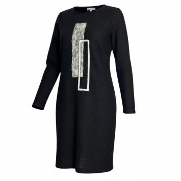 clau-d jurk abstract voorkant