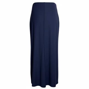 clau-d lange blauwe rok travel kwaliteit