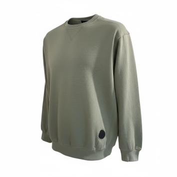 clau-d lange sweater sage groen pasvorm