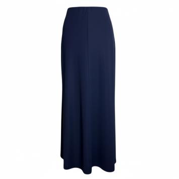 clau-d maxi rok blue donkerblauw