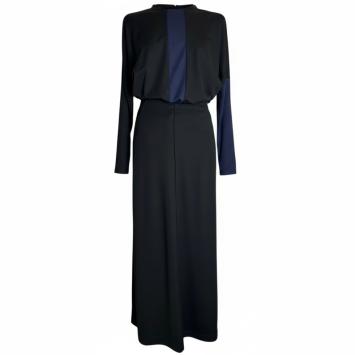 clau-d set maxi rok top black night