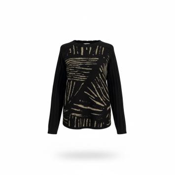 clau-d trui wool paintbrush voorkant