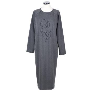 grijze jurk black tulip