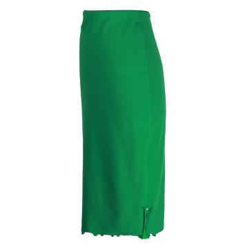 groene koker rok
